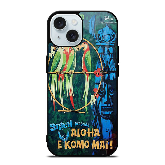 ENCHANTED TIKI ROOM DISNEY 1 iPhone 15 Case Cover