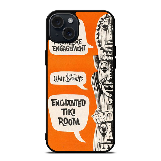 ENCHANTED TIKI ROOM DISNEY POSTER iPhone 15 Plus Case Cover