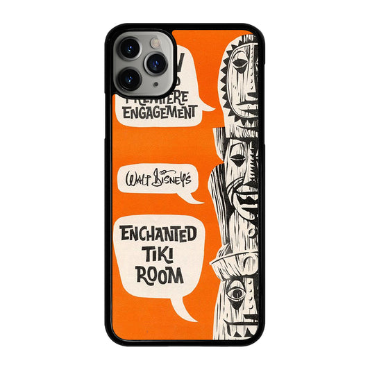 ENCHANTED TIKI ROOM DISNEY POSTER iPhone 11 Pro Max Case Cover