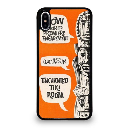ENCHANTED TIKI ROOM DISNEY POSTER iPhone XS Max Case Cover