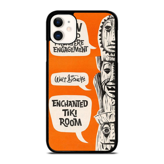 ENCHANTED TIKI ROOM DISNEY POSTER iPhone 11 Case Cover