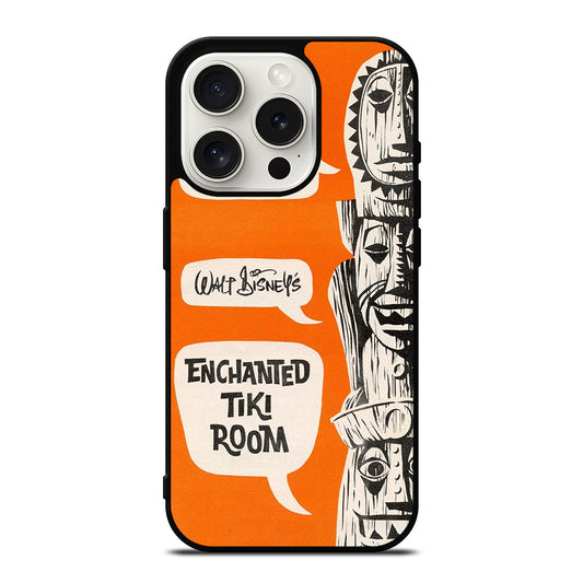 ENCHANTED TIKI ROOM DISNEY POSTER iPhone 15 Pro Case Cover