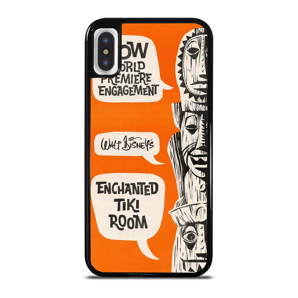 ENCHANTED TIKI ROOM DISNEY POSTER iPhone X / XS Case Cover
