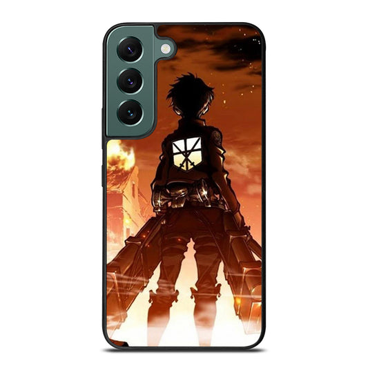 EREN YEAGER ATTACK ON TITAN ANIME SERIES Samsung Galaxy S22 Case Cover