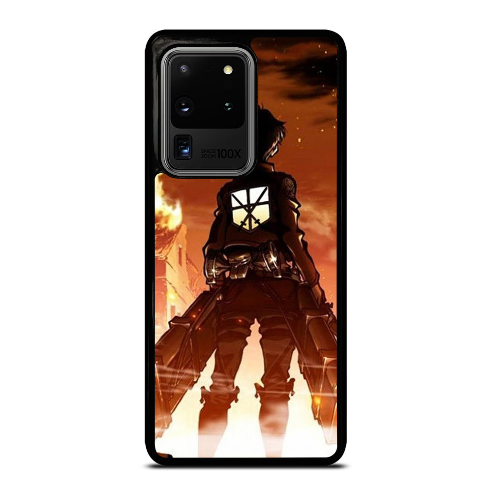 EREN YEAGER ATTACK ON TITAN ANIME SERIES Samsung Galaxy S20 Ultra Case Cover