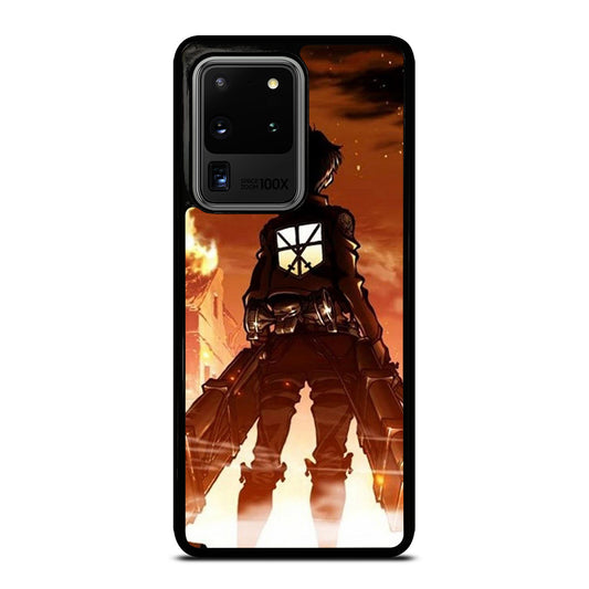 EREN YEAGER ATTACK ON TITAN ANIME SERIES Samsung Galaxy S20 Ultra Case Cover