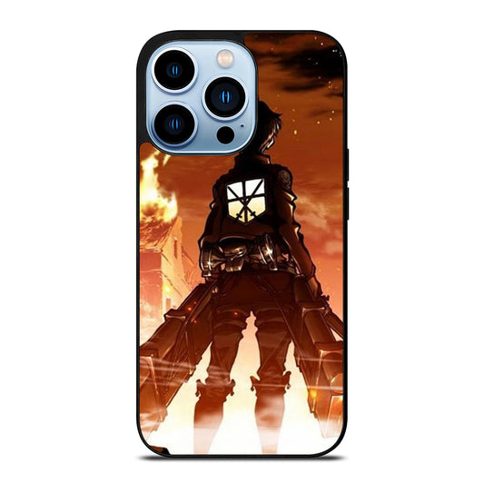 EREN YEAGER ATTACK ON TITAN ANIME SERIES iPhone 13 Pro Max Case Cover