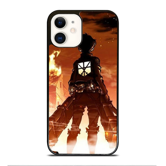 EREN YEAGER ATTACK ON TITAN ANIME SERIES iPhone 12 Case Cover
