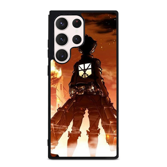 EREN YEAGER ATTACK ON TITAN ANIME SERIES Samsung Galaxy S23 Ultra Case Cover