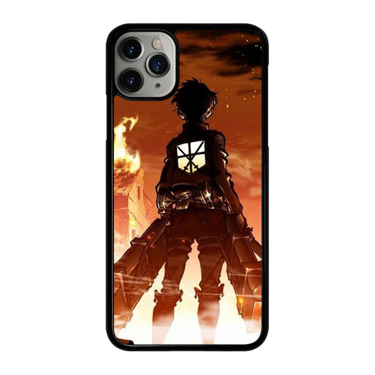 EREN YEAGER ATTACK ON TITAN ANIME SERIES iPhone 11 Pro Max Case Cover