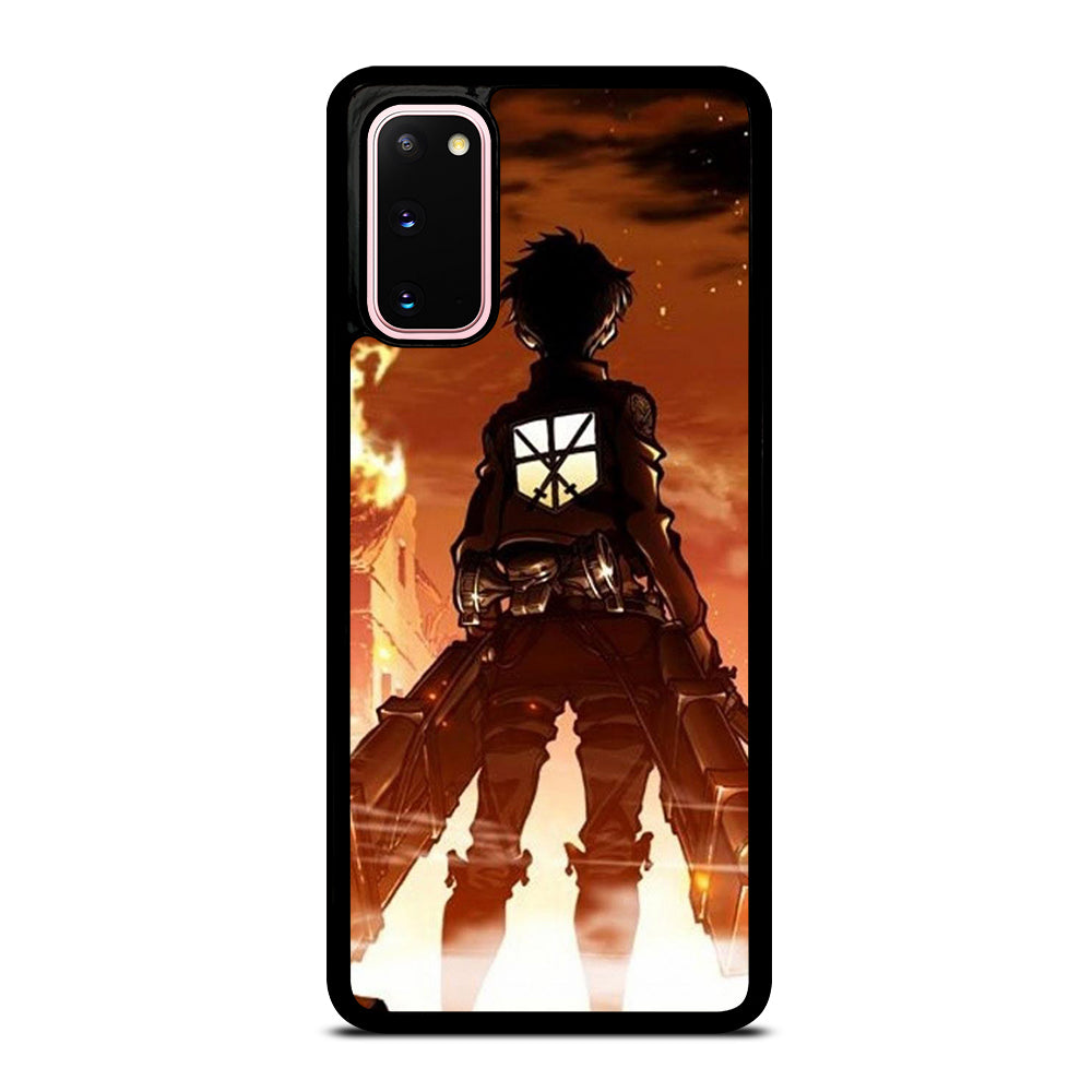 EREN YEAGER ATTACK ON TITAN ANIME SERIES Samsung Galaxy S20 Case Cover