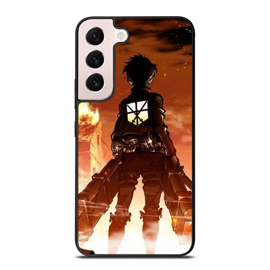 EREN YEAGER ATTACK ON TITAN ANIME SERIES Samsung Galaxy S22 Plus Case Cover