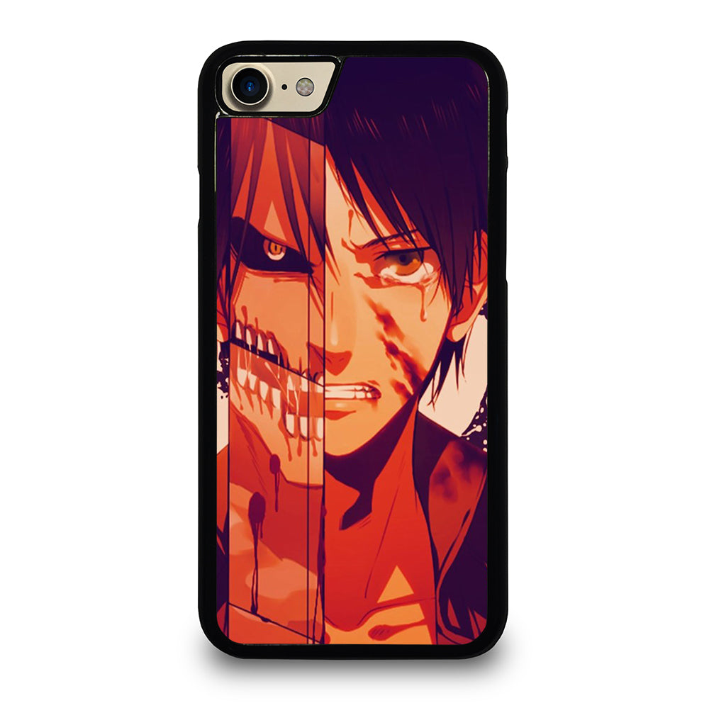 EREN YEAGER ATTACK ON TITAN FACE iPhone 7 / 8 Case Cover