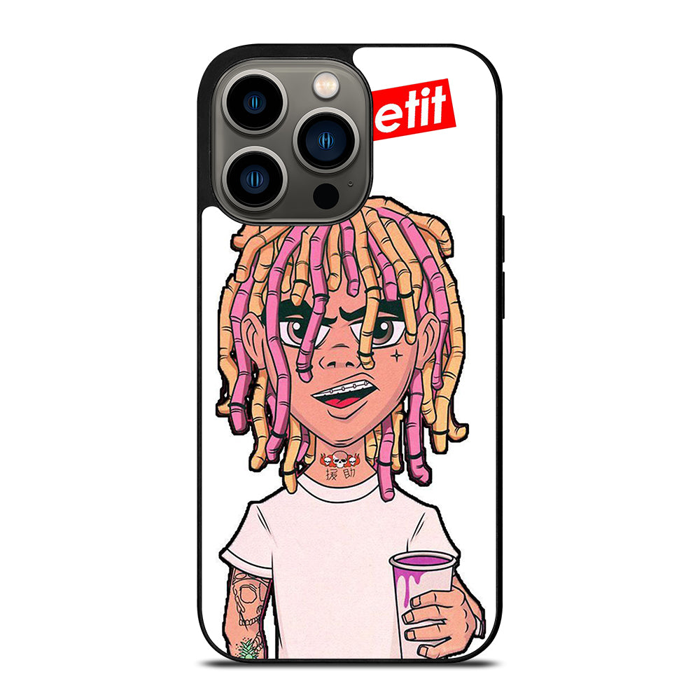 ESKETIT LIL PUMP RAPPER CARTOON 2 iPhone 13 Pro Case Cover