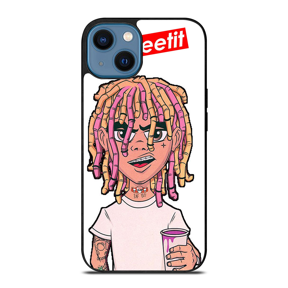 ESKETIT LIL PUMP RAPPER CARTOON 2 iPhone 14 Case Cover