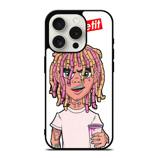ESKETIT LIL PUMP RAPPER CARTOON 2 iPhone 15 Pro Case Cover
