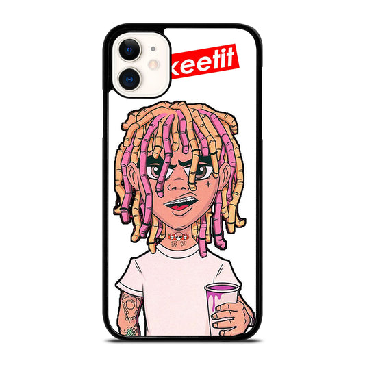 ESKETIT LIL PUMP RAPPER CARTOON 2 iPhone 11 Case Cover