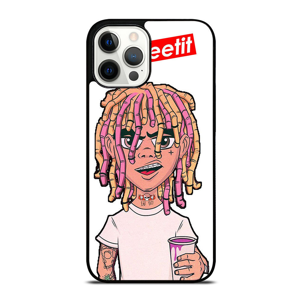 ESKETIT LIL PUMP RAPPER CARTOON 2 iPhone 12 Pro Max Case Cover