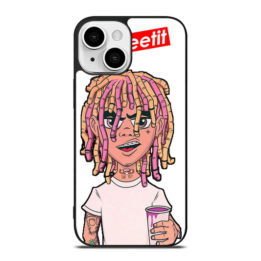 ESKETIT LIL PUMP RAPPER CARTOON 2 iPhone 13 Mini Case Cover