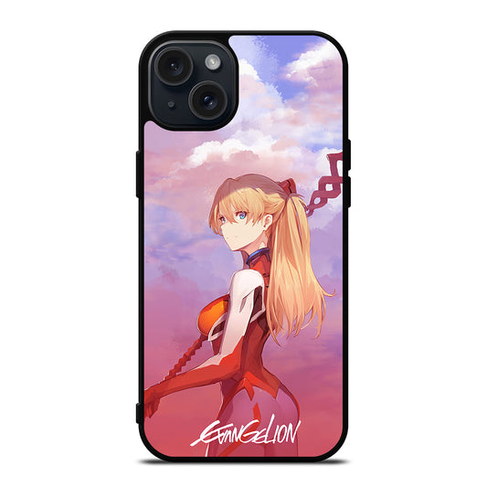 EVANGELION ASUKA CUTE ANIME iPhone 15 Plus Case Cover