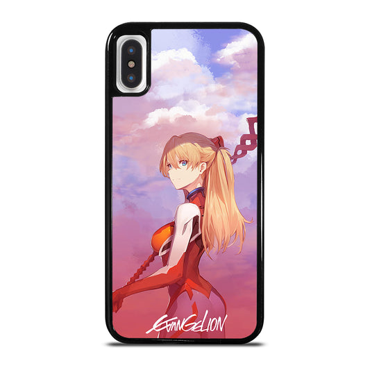 EVANGELION ASUKA CUTE ANIME iPhone X / XS Case Cover