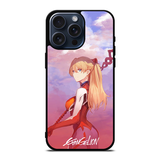 EVANGELION ASUKA CUTE ANIME iPhone 15 Pro Max Case Cover