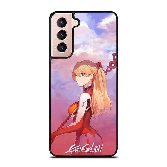 EVANGELION ASUKA CUTE ANIME Samsung Galaxy S21 Case Cover