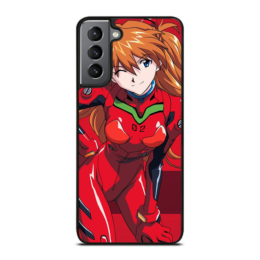 EVANGELION ASUKA CUTE Samsung Galaxy S21 Plus Case Cover