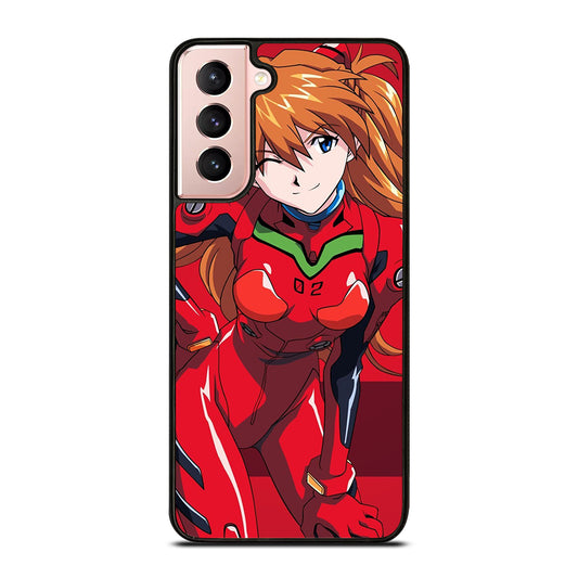 EVANGELION ASUKA CUTE Samsung Galaxy S21 Case Cover