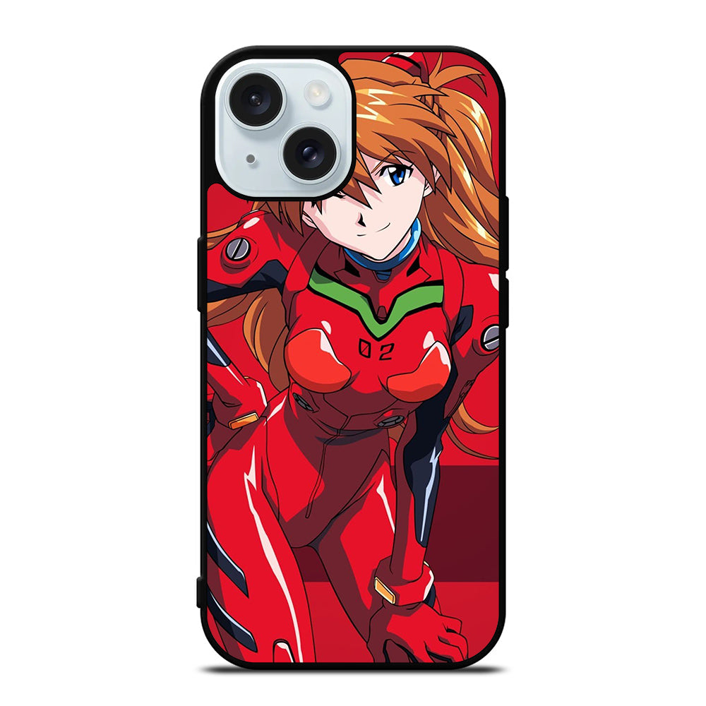 EVANGELION ASUKA CUTE iPhone 15 Case Cover