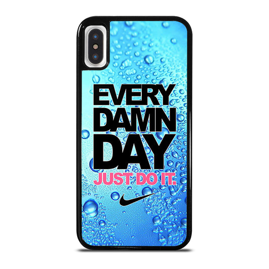 EVERY DAMN DAY JUST DO IT NIKE ICON iPhone X / XS Case Cover