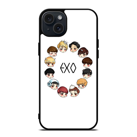 EXO CHIBI iPhone 15 Plus Case Cover