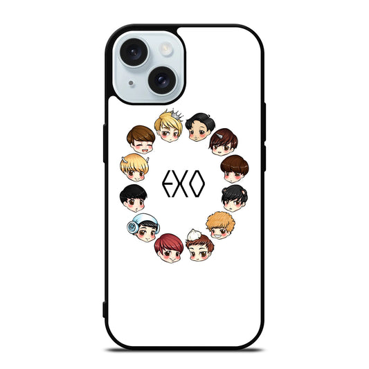 EXO CHIBI iPhone 15 Case Cover