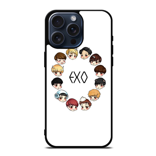 EXO CHIBI iPhone 15 Pro Max Case Cover