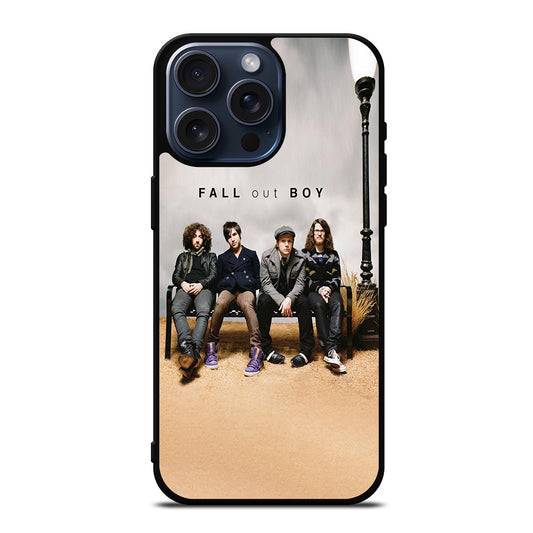FALL OUT BOY BAND POSTER iPhone 15 Pro Max Case Cover