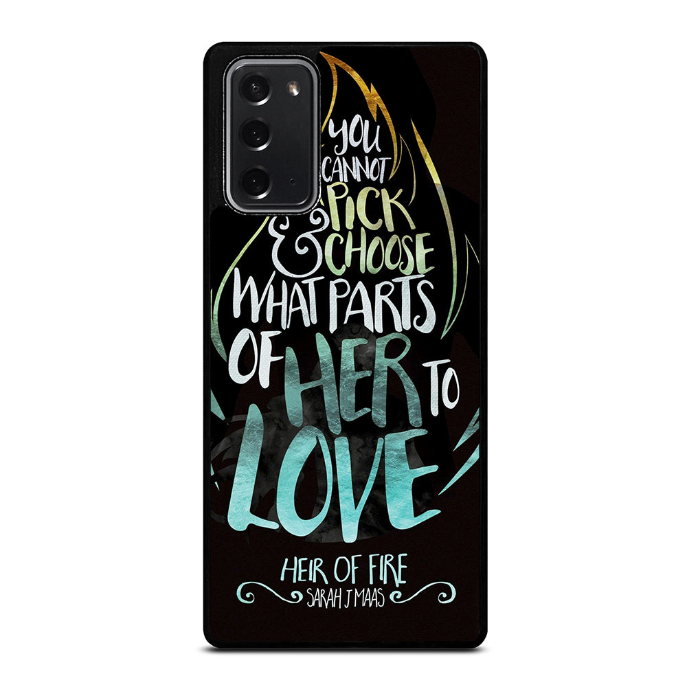 FANDOM LIFE QUOTE 3 Samsung Galaxy Note 20 Case Cover