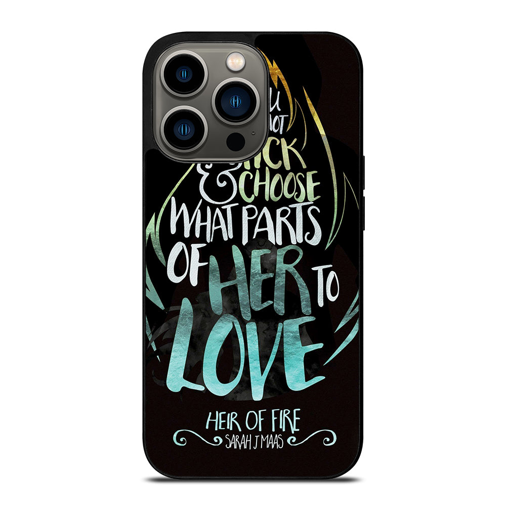 FANDOM LIFE QUOTE 3 iPhone 13 Pro Case Cover