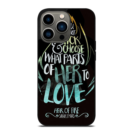 FANDOM LIFE QUOTE 3 iPhone 13 Pro Case Cover