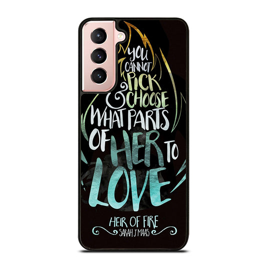 FANDOM LIFE QUOTE 3 Samsung Galaxy S21 Case Cover