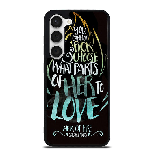 FANDOM LIFE QUOTE 3 Samsung Galaxy S23 Case Cover