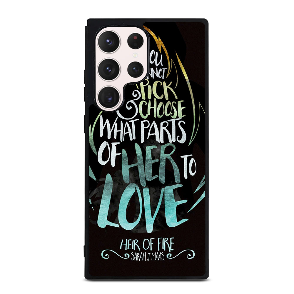 FANDOM LIFE QUOTE 3 Samsung Galaxy S23 Ultra Case Cover