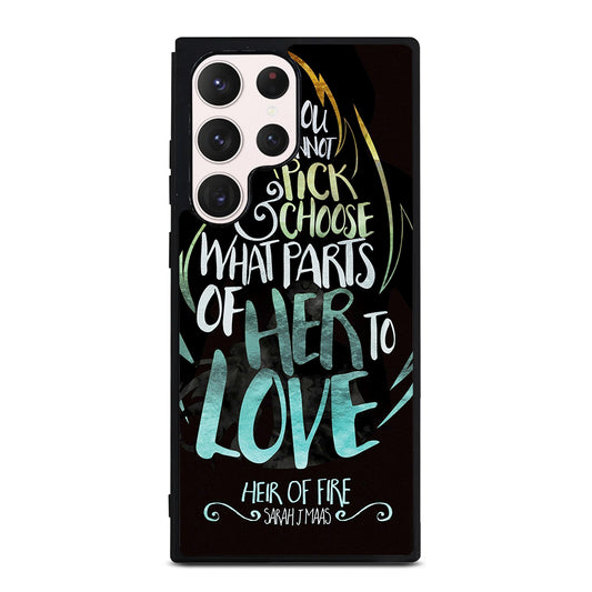 FANDOM LIFE QUOTE 3 Samsung Galaxy S23 Ultra Case Cover