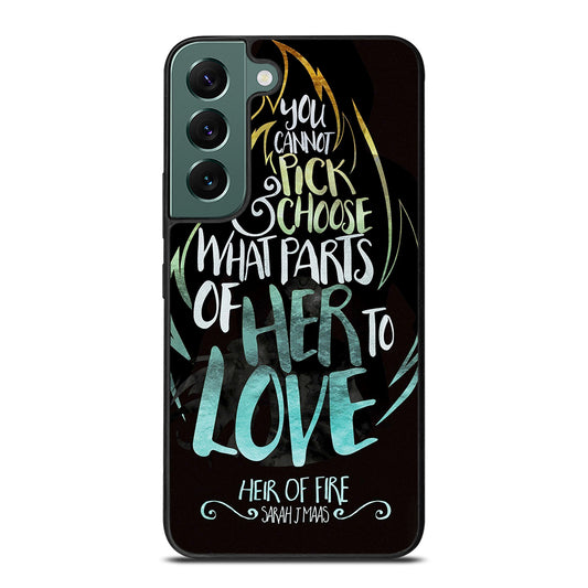 FANDOM LIFE QUOTE 3 Samsung Galaxy S22 Case Cover