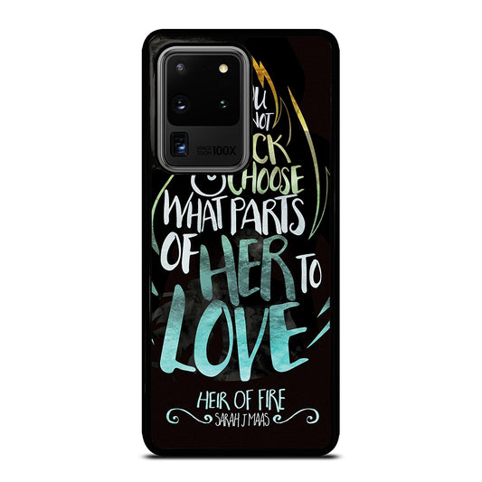 FANDOM LIFE QUOTE 3 Samsung Galaxy S20 Ultra Case Cover