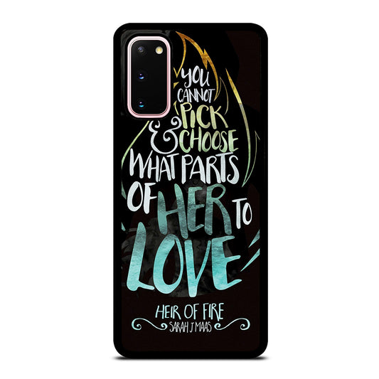 FANDOM LIFE QUOTE 3 Samsung Galaxy S20 Case Cover