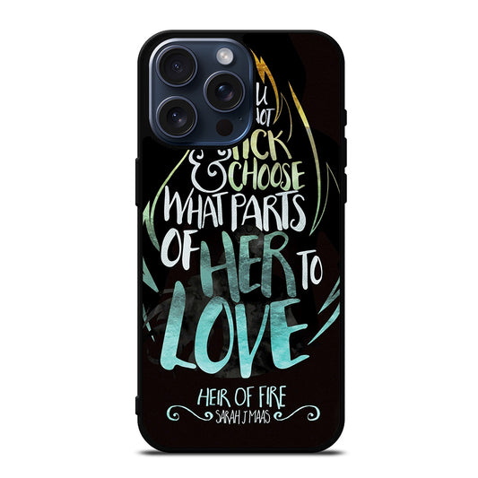 FANDOM LIFE QUOTE 3 iPhone 15 Pro Max Case Cover
