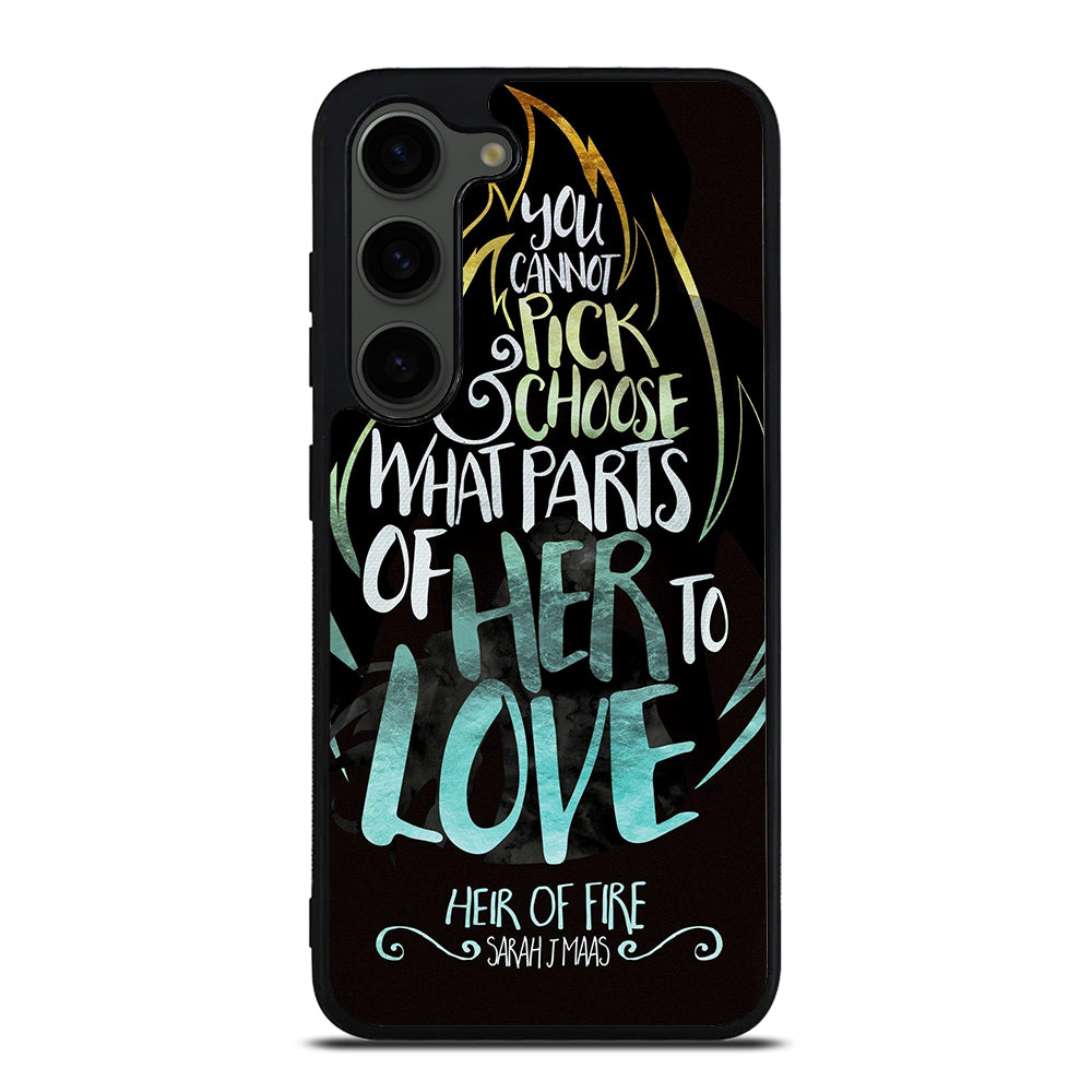 FANDOM LIFE QUOTE 3 Samsung Galaxy S23 Plus Case Cover