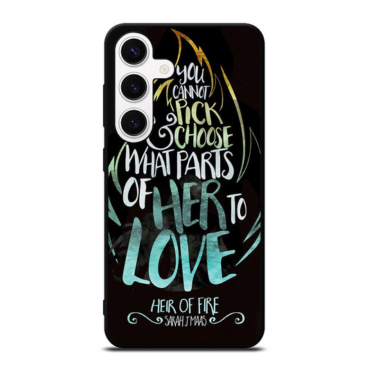 FANDOM LIFE QUOTE 3 Samsung Galaxy S24 Case Cover