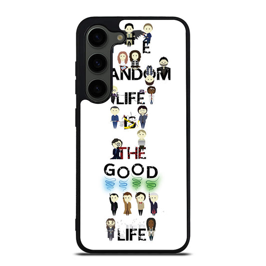 FANDOM LIFE QUOTE 4 Samsung Galaxy S23 Plus Case Cover