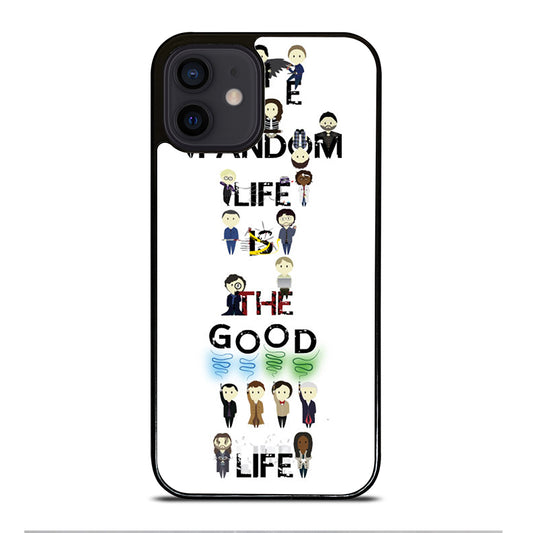 FANDOM LIFE QUOTE 4 iPhone 12 Mini Case Cover
